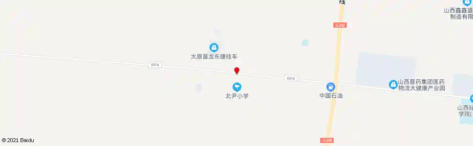 太原北尹_公交站地图_太原公交_妙搜公交查询2025