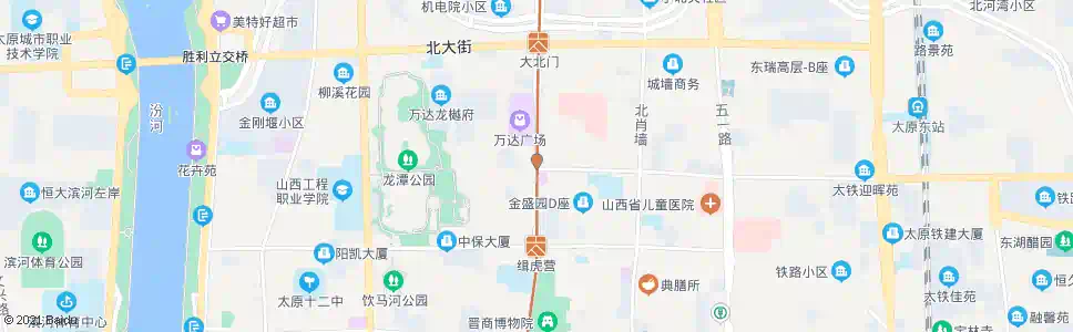 太原城坊街口_公交站地图_太原公交_妙搜公交查询2025