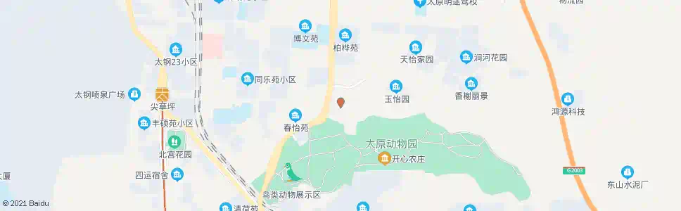 太原涧河小学_公交站地图_太原公交_妙搜公交查询2025