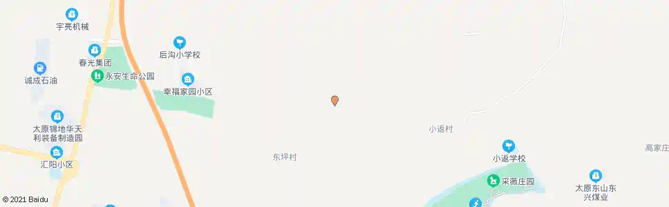 太原东坪村_公交站地图_太原公交_妙搜公交查询2025