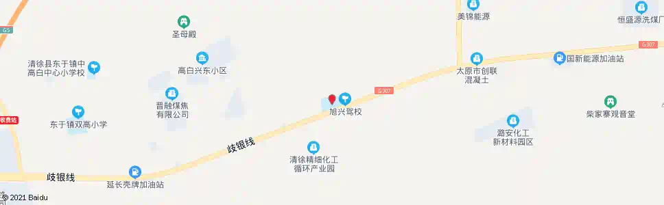 太原旭兴驾校_公交站地图_太原公交_妙搜公交查询2025