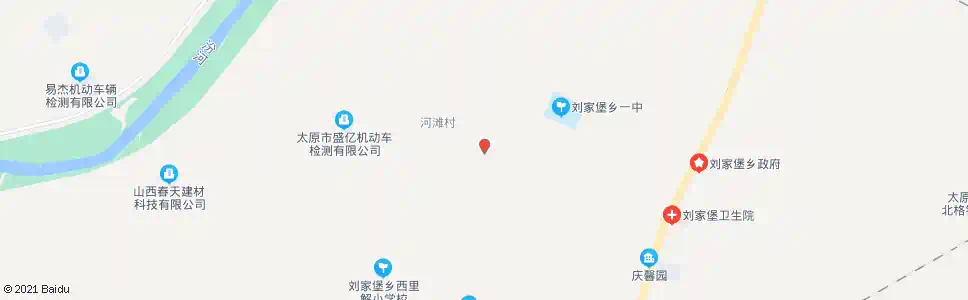 太原河滩村_公交站地图_太原公交_妙搜公交查询2025