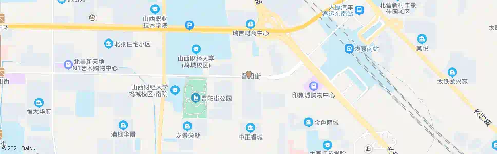 太原晋阳街北四条口_公交站地图_太原公交_妙搜公交查询2025
