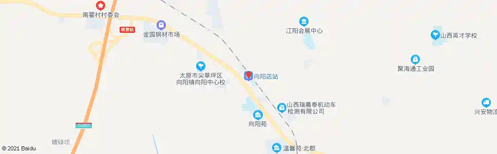 太原向阳店_公交站地图_太原公交_妙搜公交查询2025