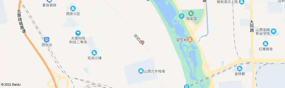 太原杨家村_公交站地图_太原公交_妙搜公交查询2025