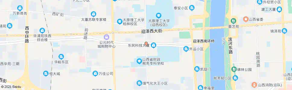 太原移村南街千峰南路口_公交站地图_太原公交_妙搜公交查询2025
