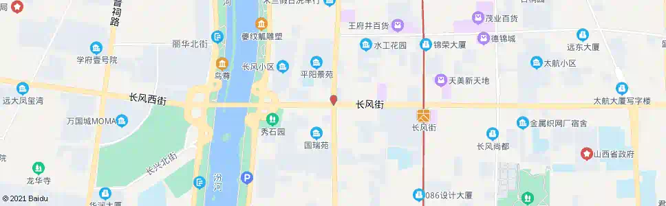 太原平阳路长风街口_公交站地图_太原公交_妙搜公交查询2025