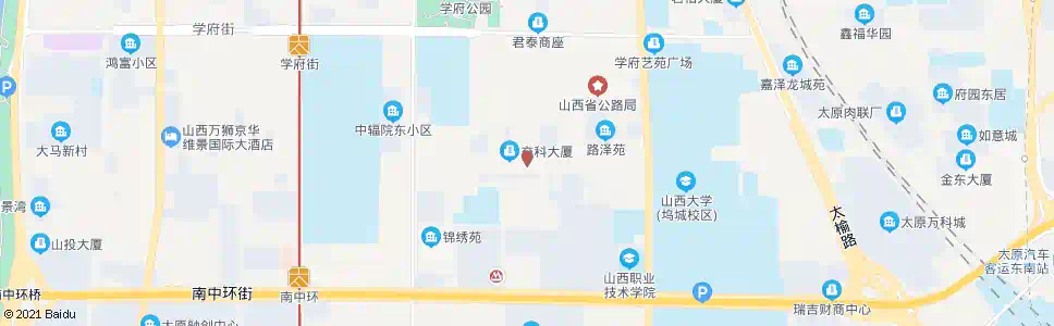 太原煤干院_公交站地图_太原公交_妙搜公交查询2025