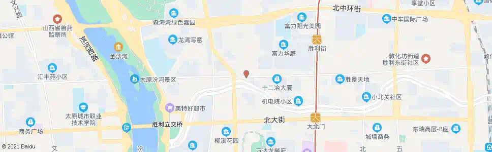 太原胜利街新建路口_公交站地图_太原公交_妙搜公交查询2025