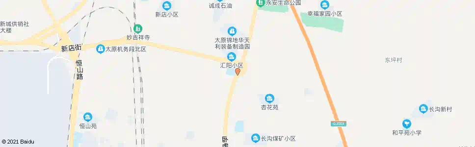 太原谷旦村_公交站地图_太原公交_妙搜公交查询2025