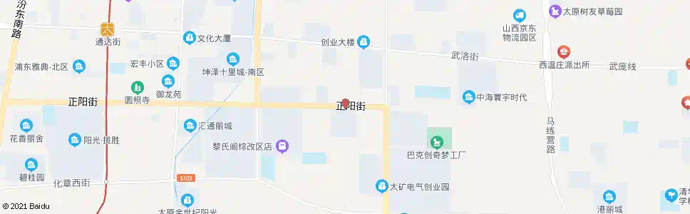 太原正阳街唐华路口_公交站地图_太原公交_妙搜公交查询2025