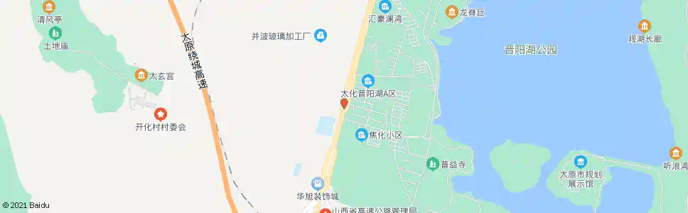 太原化肥小区_公交站地图_太原公交_妙搜公交查询2025