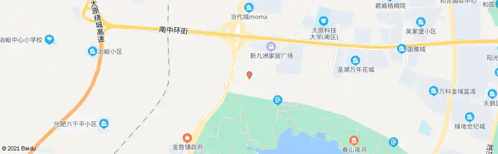 太原晋祠路化工街口_公交站地图_太原公交_妙搜公交查询2025