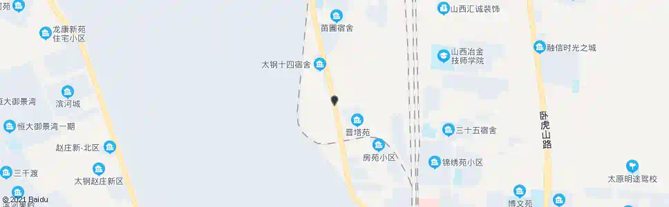 太原恒山路建工街口_公交站地图_太原公交_妙搜公交查询2025
