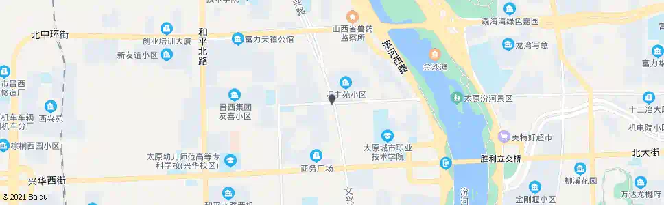 太原兴华北街西渠路口_公交站地图_太原公交_妙搜公交查询2025