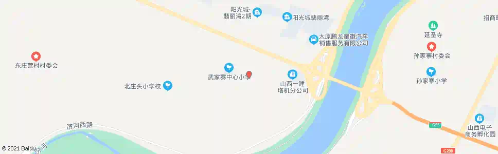 太原武家寨_公交站地图_太原公交_妙搜公交查询2025