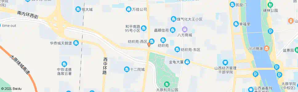 太原和平南路南内环街口_公交站地图_太原公交_妙搜公交查询2025