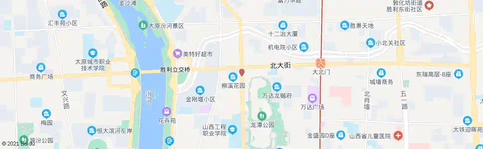 太原新建路北大街口_公交站地图_太原公交_妙搜公交查询2025