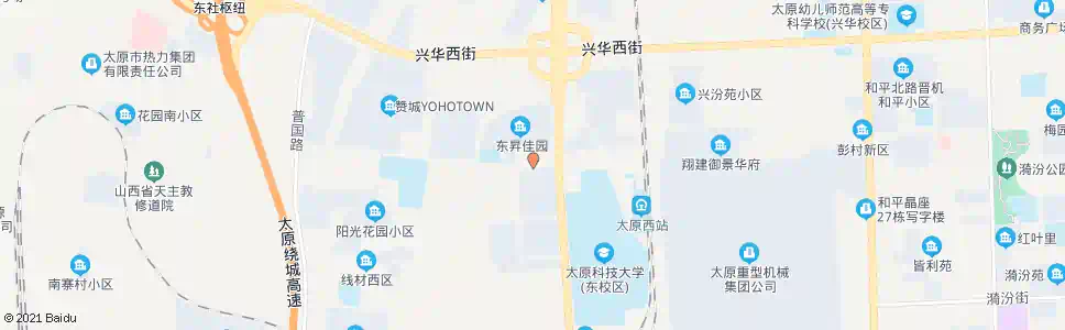 太原上庄街西中环口_公交站地图_太原公交_妙搜公交查询2025