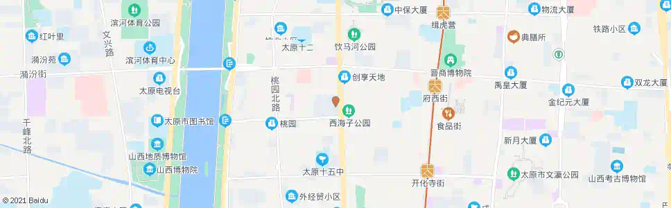 太原店坡_公交站地图_太原公交_妙搜公交查询2025
