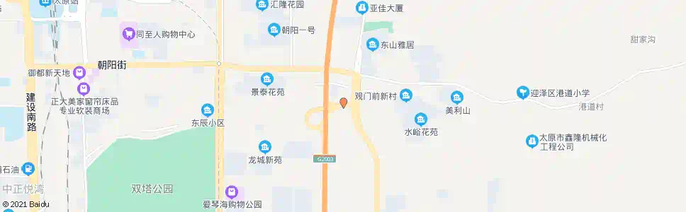 太原松庄_公交站地图_太原公交_妙搜公交查询2025