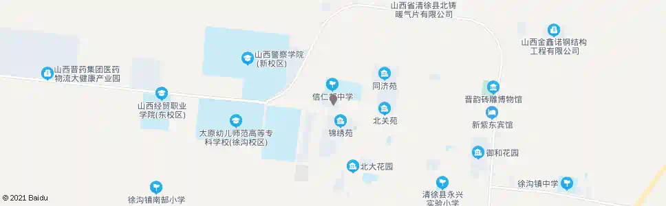 太原徐沟_公交站地图_太原公交_妙搜公交查询2025