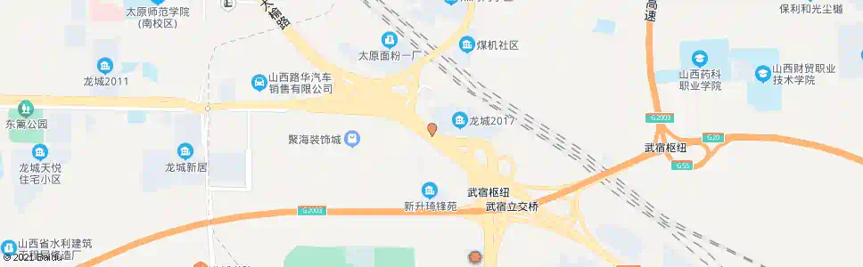 太原太榆路龙城街口_公交站地图_太原公交_妙搜公交查询2025