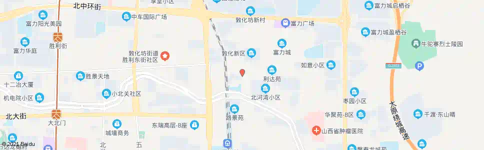 太原敦化北路化工路口_公交站地图_太原公交_妙搜公交查询2025