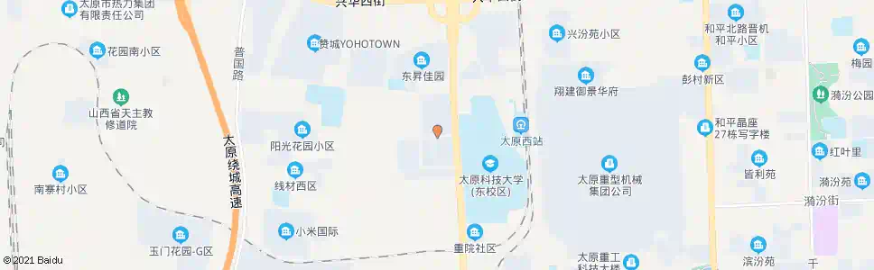 太原西线街_公交站地图_太原公交_妙搜公交查询2025