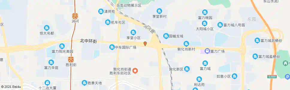 太原北中环涧河路口_公交站地图_太原公交_妙搜公交查询2025