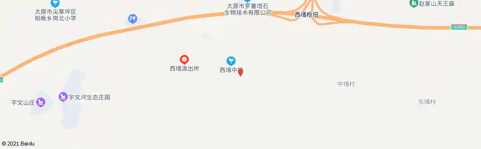 太原西墕村_公交站地图_太原公交_妙搜公交查询2025