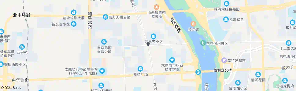 太原文兴路兴华北街口_公交站地图_太原公交_妙搜公交查询2025