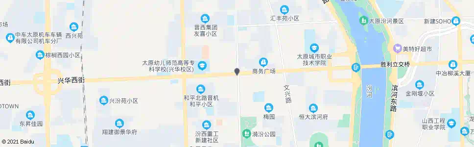 太原兴华街千峰北路口_公交站地图_太原公交_妙搜公交查询2025