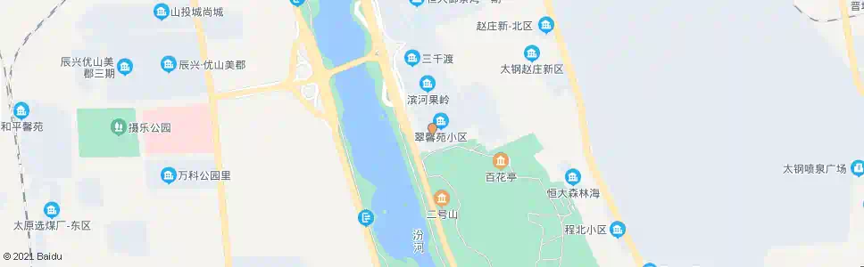 太原翠馨苑_公交站地图_太原公交_妙搜公交查询2025