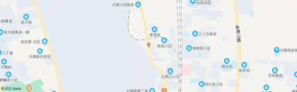 太原太钢东门_公交站地图_太原公交_妙搜公交查询2025