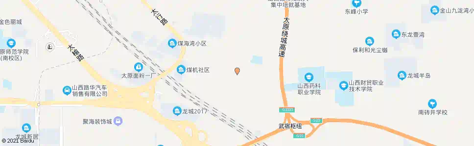 太原西留苗圃_公交站地图_太原公交_妙搜公交查询2025