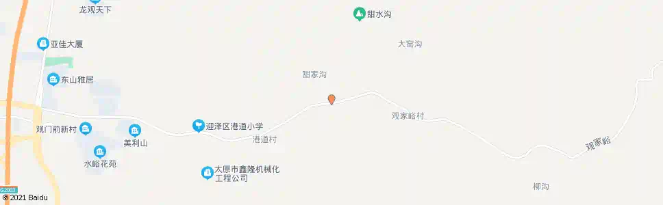 太原观门前_公交站地图_太原公交_妙搜公交查询2025
