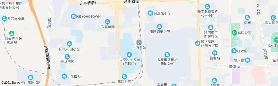 太原东社_公交站地图_太原公交_妙搜公交查询2025