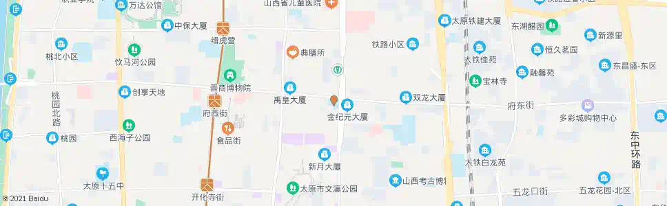 太原五一路小学_公交站地图_太原公交_妙搜公交查询2025