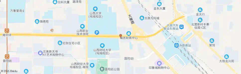 太原南中环太榆路口_公交站地图_太原公交_妙搜公交查询2025