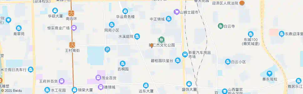 太原狄村街_公交站地图_太原公交_妙搜公交查询2025