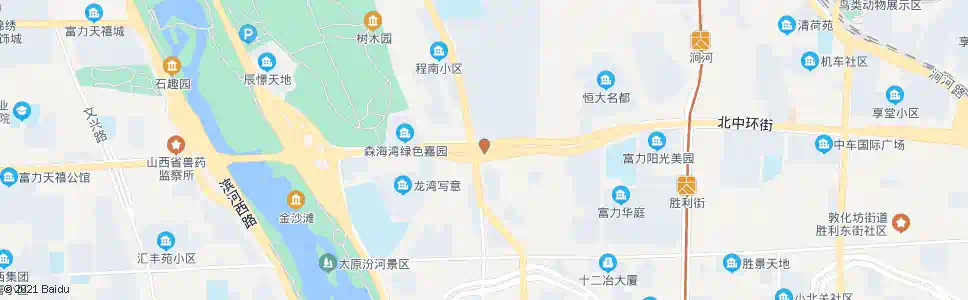 太原北中环大同路口_公交站地图_太原公交_妙搜公交查询2025