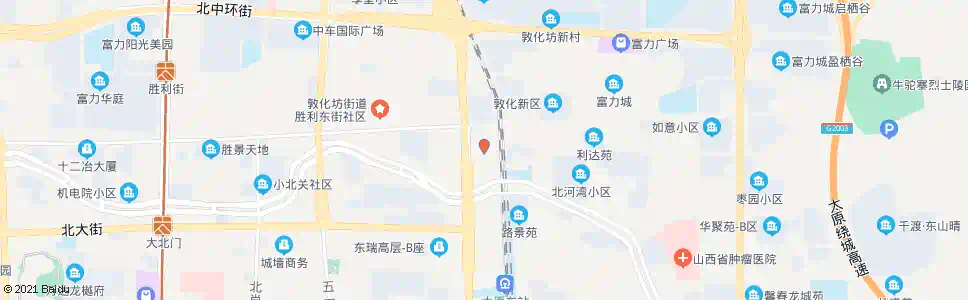 太原新晋汾装饰城_公交站地图_太原公交_妙搜公交查询2025