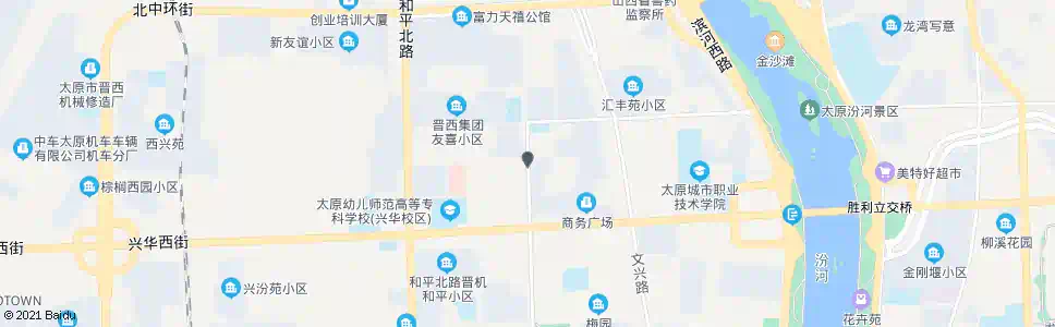 太原千峰北路西流街口_公交站地图_太原公交_妙搜公交查询2025