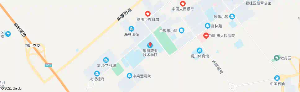 铜川职业技术学院_公交站地图_铜川公交_妙搜公交查询2025