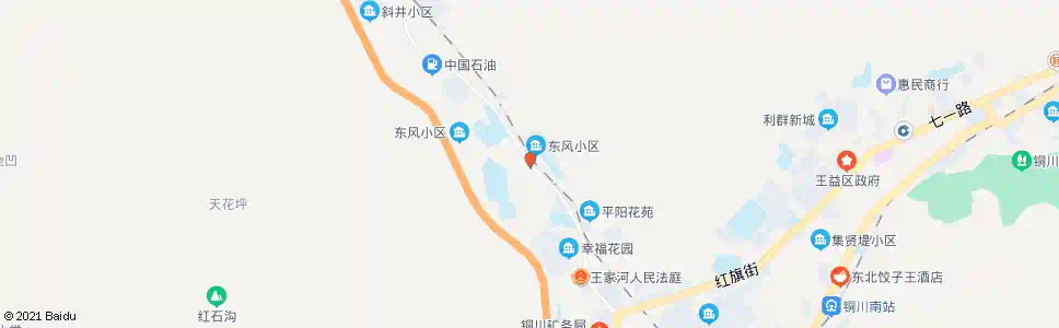 铜川二号信箱_公交站地图_铜川公交_妙搜公交查询2025