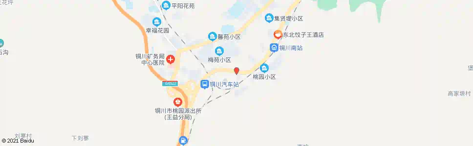 铜川宜古粮站_公交站地图_铜川公交_妙搜公交查询2025