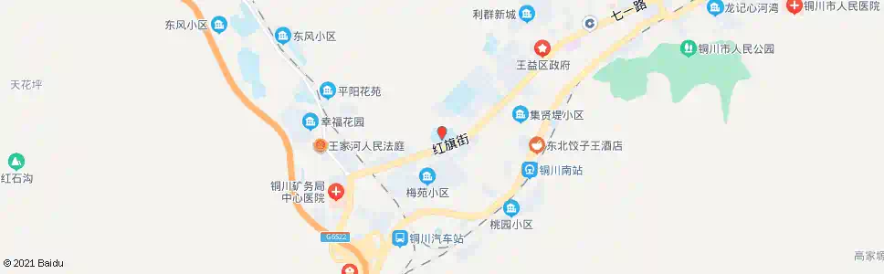铜川市二中_公交站地图_铜川公交_妙搜公交查询2025