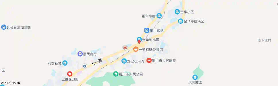 铜川大同桥_公交站地图_铜川公交_妙搜公交查询2025