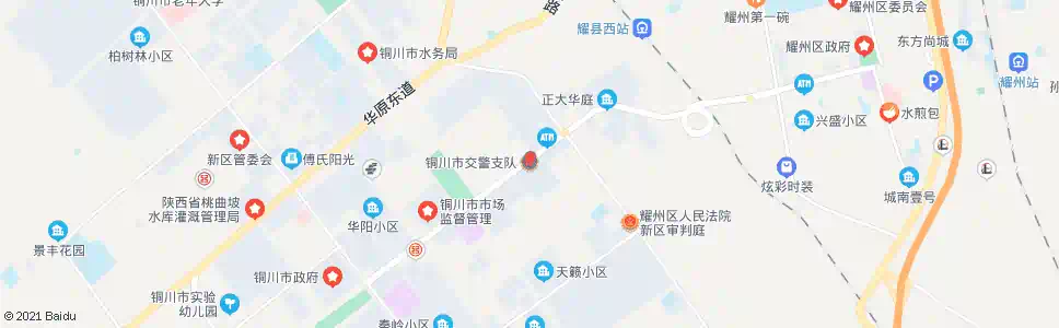 铜川交警支队_公交站地图_铜川公交_妙搜公交查询2025